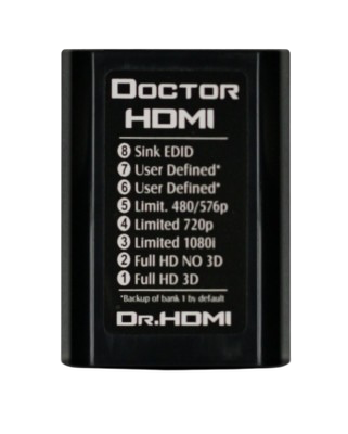 Υπόμνημα τραπεζών του Dr HDMI, από 1 Full HD 3D έως 8 Sink EDID