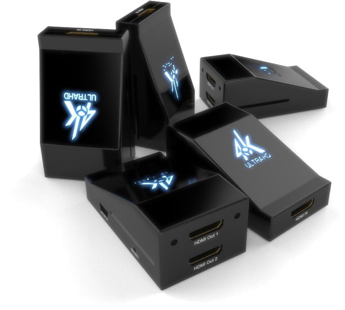 HDfury Splitter 4K UHD – HDMI splitter 1 είσοδος / 2 έξοδοι